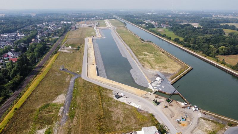Baustelle Wasserstadt Aden